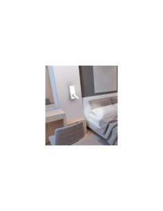 Applique LED da lettura con braccetto regolabile e luce di cortesia bianca, 5+5 W | Mantra -MANTRA 2