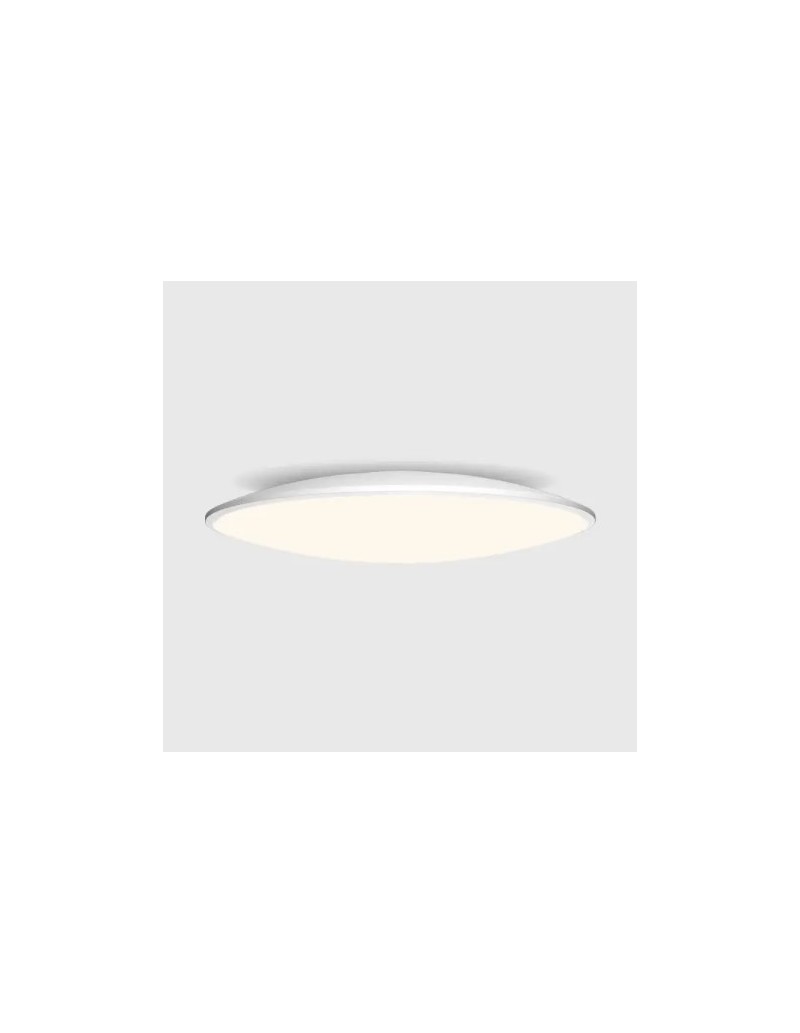 Plafoniera LED Slim tonda Ø 37 cm in plastica bianca, 24 W 4000 K | Mantra -MANTRA