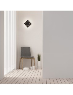Applique LED Dakla 28x28 cm a geometrie di quadrati in metallo e acrilico, 18 W | Mantra -MANTRA 2