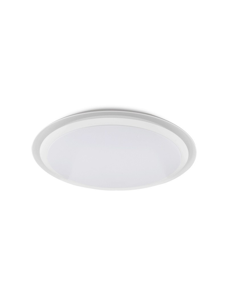 Plafoniera LED Edge Ø 56,5 cm smart con app e telecomando, 80 W CCT dimmerabile | Mantra -MANTRA
