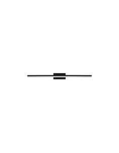 Applique da bagno Morne lineare nero opaco, LED 12 W 4000 K, IP44, 45 cm | Mantra -MANTRA