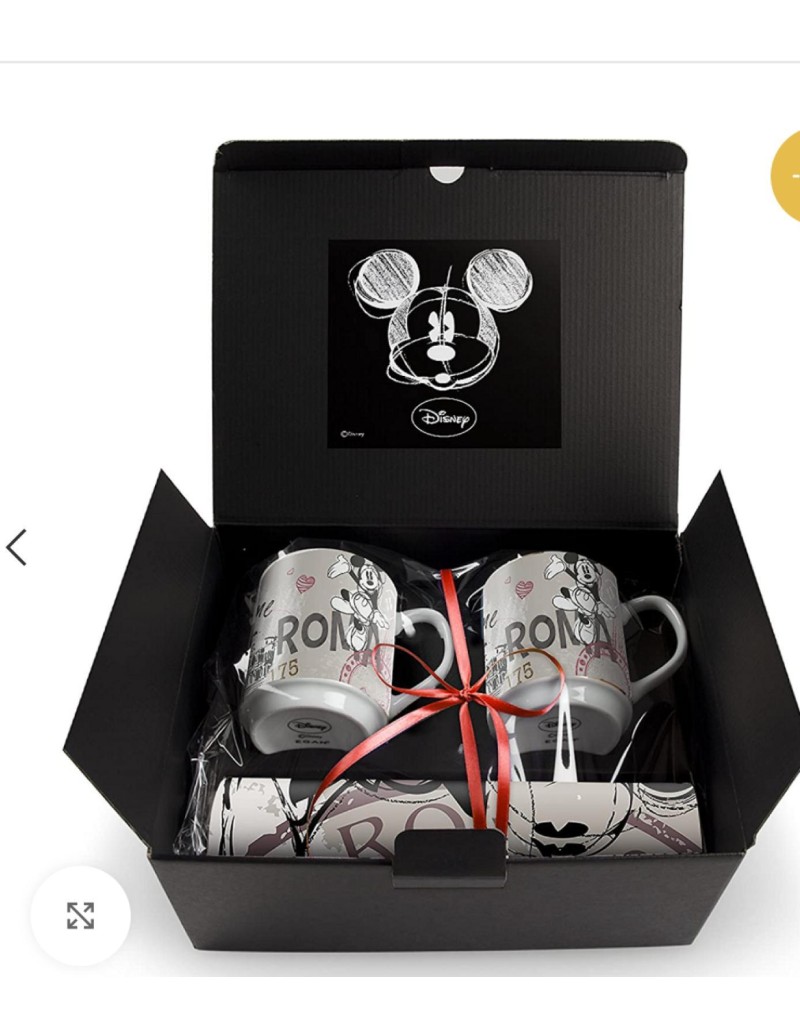 Set scatola Disney Roma con 2 mug e 2 tovagliette | Egan -EGAN
