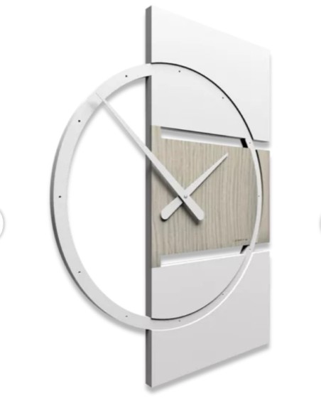 Orologio da parete Adam 45x60 cm in legno verniciato moderno, pila inclusa | Callea -CALLEA