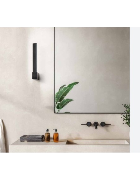 Applique LED Elle orientabile 360° in metallo nero, 14 W CCT 3000/4000/6000 K | Perenz -PERENZ