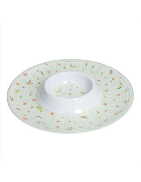 Polline antipastiera in melamina verde Ø 36,5 cm | Brandani -BRANDANI