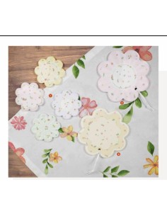 Polline sottopentola e segnaposto decorativo in ceramica e sughero Ø 20, 4 colori | Brandani -BRANDANI