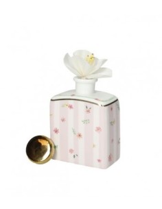 Polline profumatore diffusore in porcellana rosa | Brandani -BRANDANI
