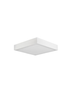 Plafoniera LED Saona quadrata 17 cm bianco opaco, 14 W 4000 K luce naturale | Mantra -MANTRA