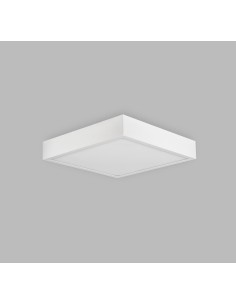 Plafoniera LED Saona quadrata 17 cm bianco opaco, 14 W 4000 K luce naturale | Mantra -MANTRA 2