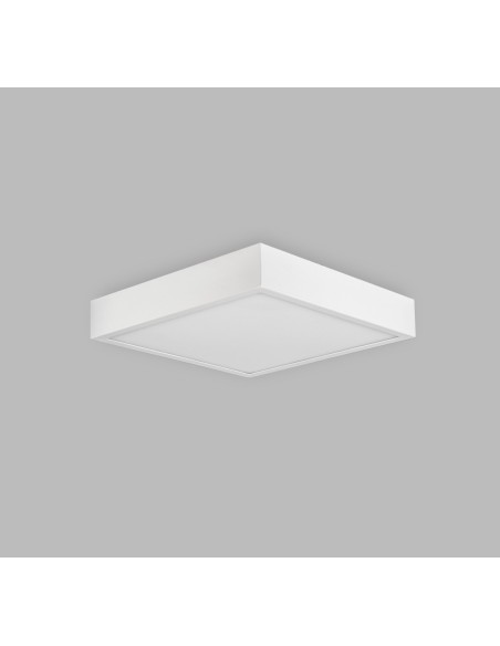 Plafoniera LED Saona quadrata 17 cm bianco opaco, 14 W 4000 K luce naturale | Mantra -MANTRA