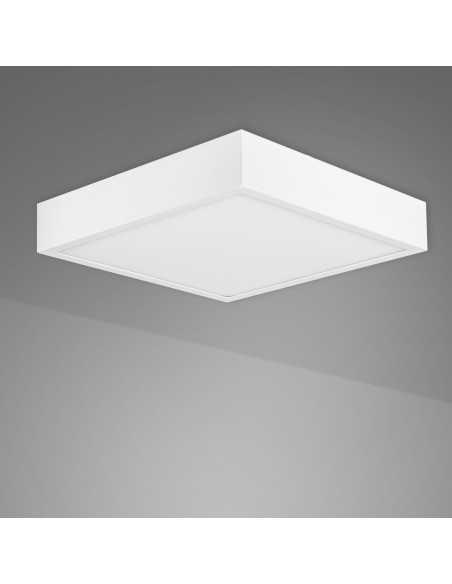 Plafoniera LED Saona quadrata 17 cm bianco opaco, 14 W 4000 K luce naturale | Mantra -MANTRA