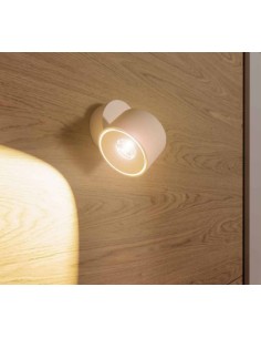 Proiettore LED Mini Concord orientabile in alluminio bianco, 8 W 3000 K | Beneito Faure -BENEITO FAURE 2