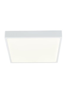 Plafoniera LED Alena slim quadrata 22x22 cm bianca, 28 W 4000 K dimmerabile | Globo -GLOBO LIGHTING 2