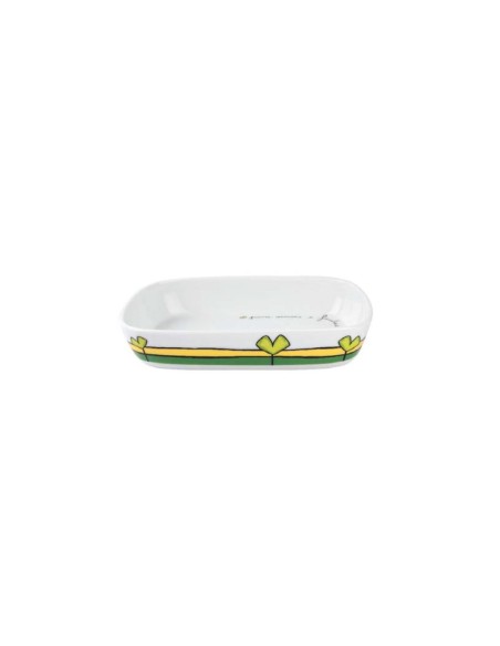 Pirofila rettangolare verde piccola in stoneware | Egan -EGAN