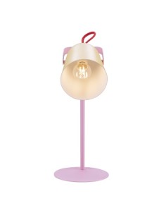 Abat-jour da scrivania Tara in metallo giallo e rosa per cameretta, E14 | Globo Lighting -GLOBO LIGHTING 2