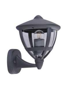 Applique da esterno a lanterna Nollo in alluminio antracite, E27, IP44 | Globo -GLOBO LIGHTING