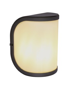Applique da esterno Segga in alluminio antracite con diffusore opale, E27, IP44 | Globo -GLOBO LIGHTING