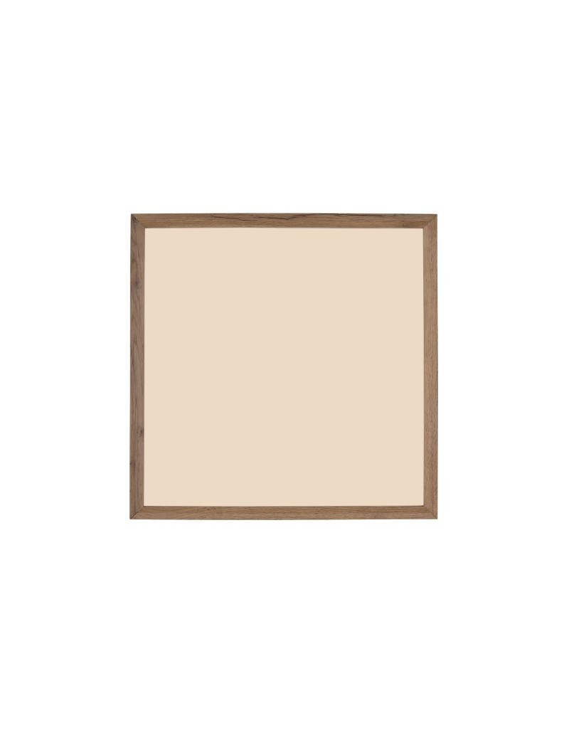 Plafoniera LED Cindarella quadrata 45 cm con cornice effetto legno, 24 W CCT | Globo -GLOBO LIGHTING
