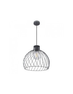 Lampada a sospensione Beverone Ø 35 cm in rete metallica grigio antracite, E27 | Globo -GLOBO LIGHTING 2