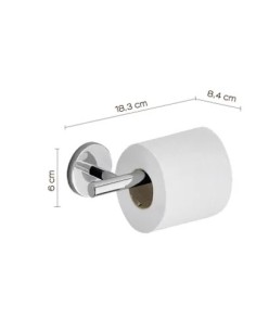 Portarotolo Vermont cromo, da parete | Gedy -GEDY 2