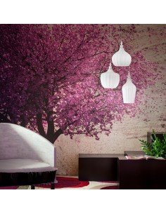Lampada a sospensione Cleofe 3 pendenti in vetro bianco a spina di pesce, E27 | Gea Luce -GEA LUCE 2