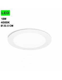 Faro LED da incasso slim per cartongesso Ø 22,5 cm bianco, 18 W 4000 K | Gea Luce -GEA LUCE 2