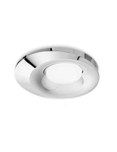 Faretto da incasso tondo Janus per cartongesso in alluminio cromo, GU10 | Gea Luce -GEA LUCE