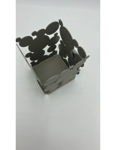Bolle porta mestoli in metallo tortora, taglio laser | Ceart -CEART 2