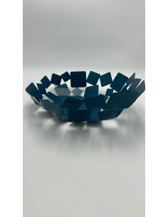 Centrotavola Materia in metallo laccato dalle forme geometriche, 39x32 cm | Ceart -CEART