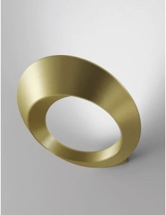 Applique LED Olo in alluminio pressofuso oro spazzolato, 33 W 3000 K | Sforzin Miloox -SFORZIN - MILOOX
