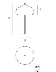 Applique LED Olo in alluminio pressofuso oro spazzolato, 33 W 3000 K | Sforzin Miloox -SFORZIN - MILOOX 2