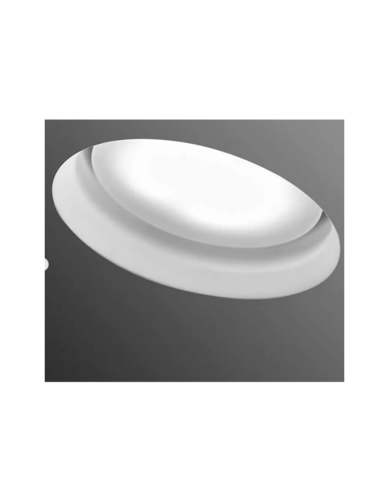 Faretto da incasso Filiatra tondo in gesso per cartongesso, tinteggiabile, GX53 | Sforzin -SFORZIN - MILOOX