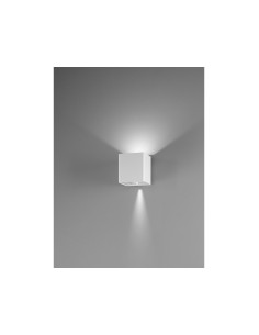 Applique LED Beam a cubo bianco con doppio fascio regolabile, 2x5 W 4000 K, IP54 | Perenz -PERENZ 2