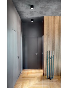 Mini plafoniera Geo tonda Ø 10 cm in metallo nero, GX53, per interni | Perenz -PERENZ 2