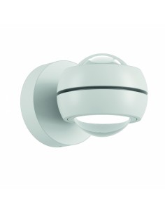 Applique Nautilus Mini orientabile con lente convessa, metallo bianco opaco, LED 3000K | Lodes -LODES - STUDIO ITALIA