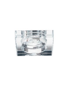 Faretto da incasso quadrato Blues Square in vetro specchiato, GU10, foro 6 cm | Ideal Lux -IDEAL LUX