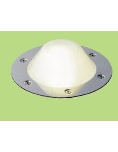 Faro da incasso calpestabile Security con anello in acciaio inox, E27, IP65 | Arealite -AREALITE
