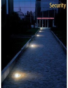 Faro da incasso calpestabile Security con anello in acciaio inox, E27, IP65 | Arealite -AREALITE 2