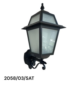 Lanterna da parete per esterno 21,5 cm in alluminio nero, vetri satinati, E27 | Nobile -NOBILE