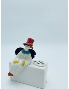 Statua Chimera spirito dell'arte, omaggio agli artisti, ceramica H 17 cm | Arte by Il Punto -ARTE by IL PUNTO