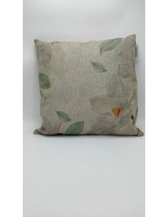Cuscino Nature 40x40 cm in tessuto floreale misto cotone | Innova Living -INNOVA LIVING