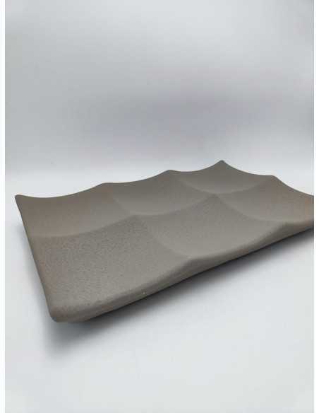 Centrotavola Quadri in ceramica grigia, 48x27 cm | Profili -PROFILI