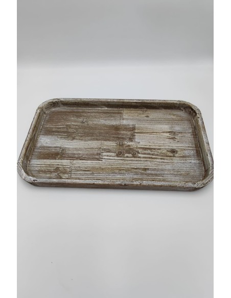 Clarence vassoio rettangolare in legno stile rustico | Innova Living -INNOVA LIVING