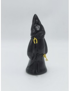 Statuetta Munaciello nero con particolari oro in ceramica dipinta a mano | A Ciort -A CIORT 2