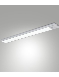 Profilo LED sottopensile Riva in metallo e policarbonato bianco, touch, 60 cm | Fabas Luce -FABAS LUCE 2