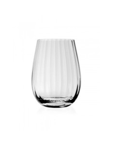 Boulevard set 4 bicchieri acqua in vetro trasparente, Ø 9 x H 12,5 cm | Brandani -BRANDANI