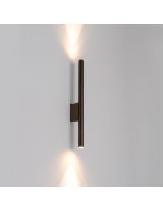 Applique LED Laser lineare 40 cm in acciaio finitura chocolate | Nowodvorski -NOWODVORSKI