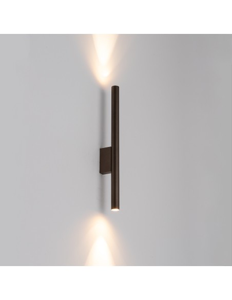 Applique LED Laser lineare 40 cm in acciaio finitura chocolate | Nowodvorski -NOWODVORSKI