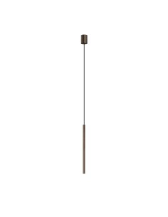 Sospensione tubolare Laser in acciaio finitura chocolate, H 49-130 cm, G9 | Nowodvorski -NOWODVORSKI