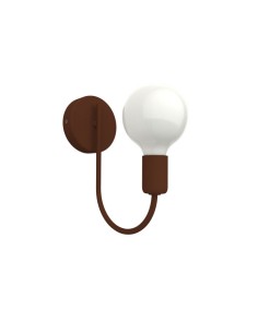 Applique Classic stilizzata in metallo corten 30x20 cm, E27 | Lumicom -LUMICOM